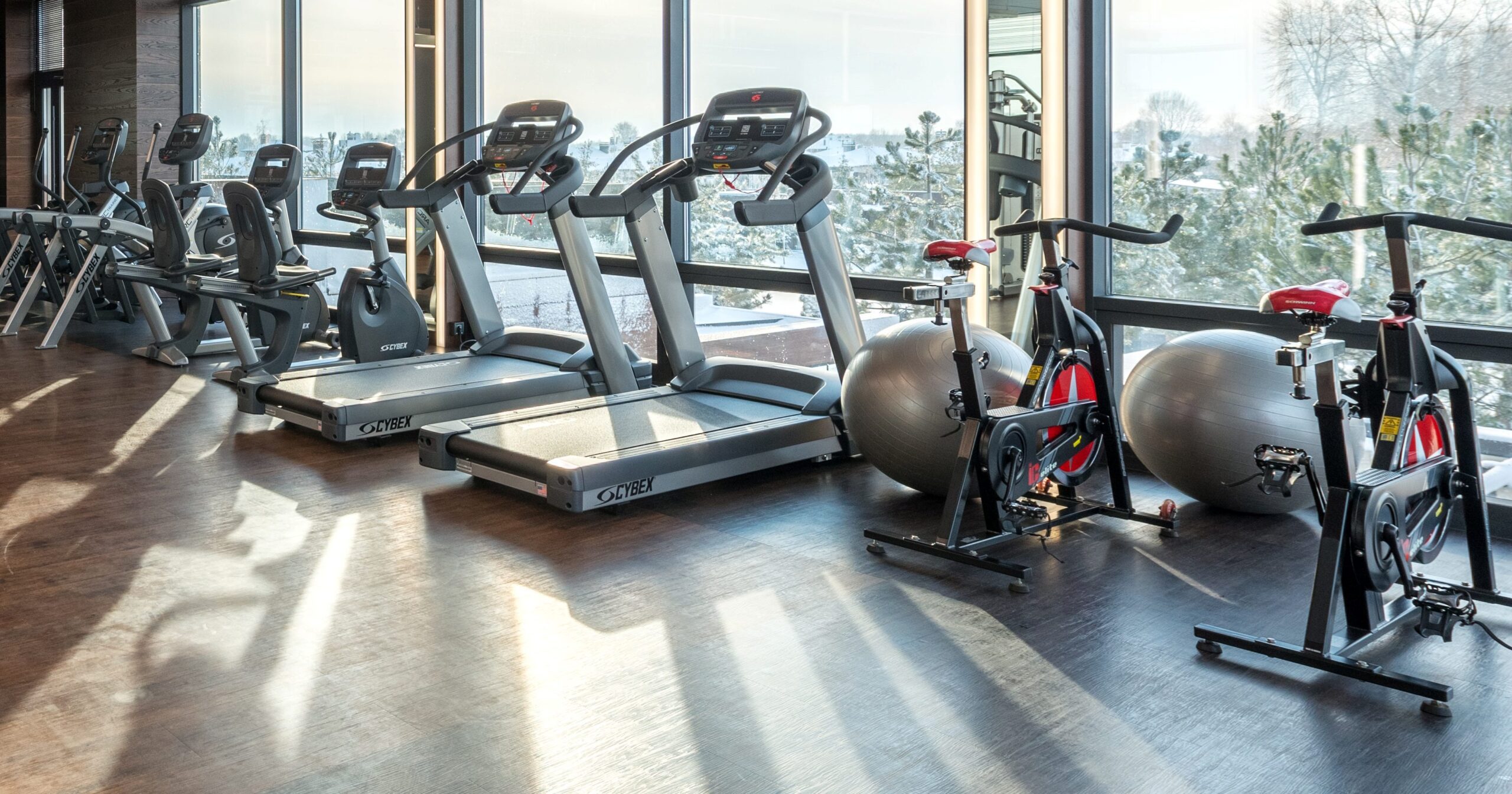 Prostor za kardio trening oprema