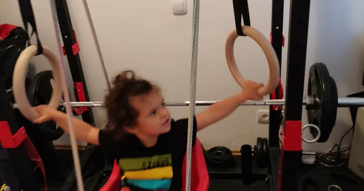 Moje lično fitnes ćoše - i njeno